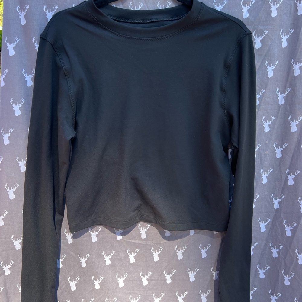 Nike Women's Black Long Sleeve Top
